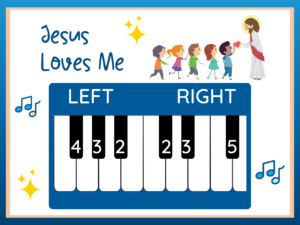 Jesus Loves Me prestaff sheet music